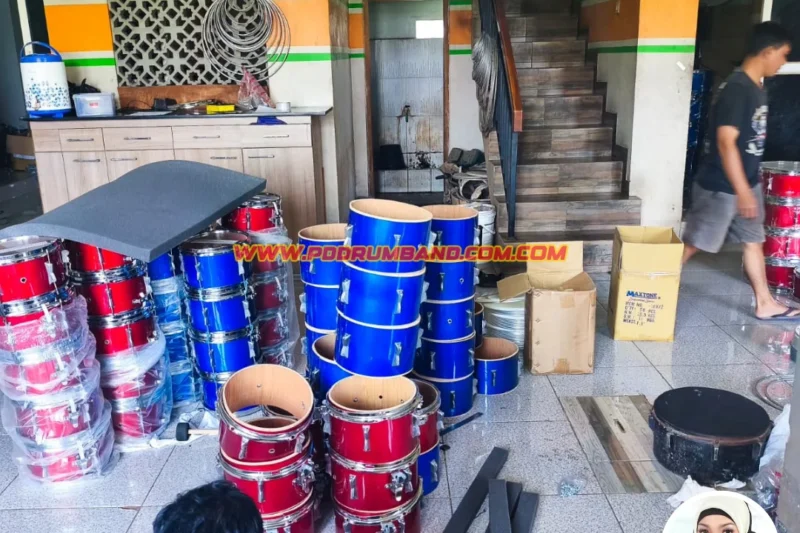 Jual Drum Band di Dumai, Riau: Drum Band Berkualitas Full Set Siap Pakai