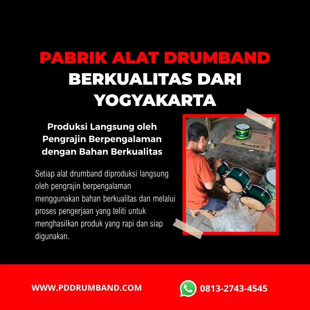 distributor alat drumband untuk sekolah dan komunitas
