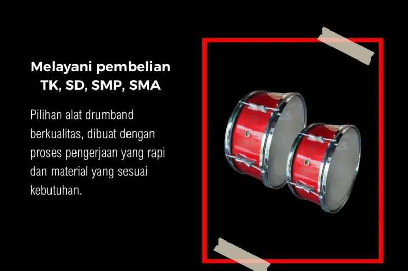 Jual Alat Drumband Lengkap untuk Sekolah dan Kegiatan Marching Band