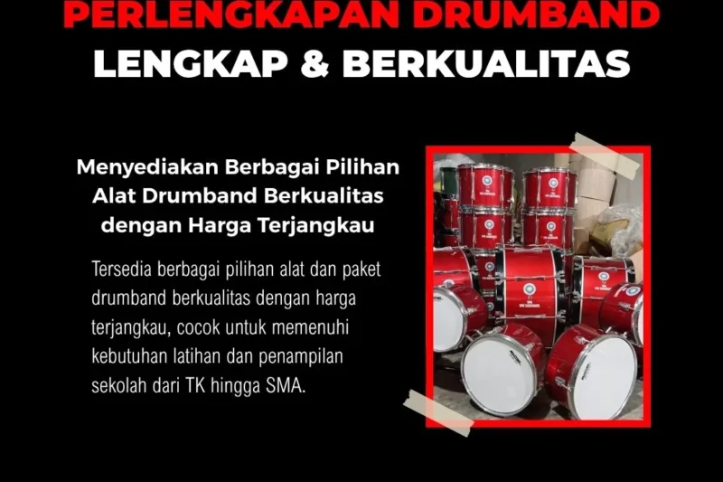 Jual Perlengkapan Drumband Lengkap untuk Berbagai Kebutuhan