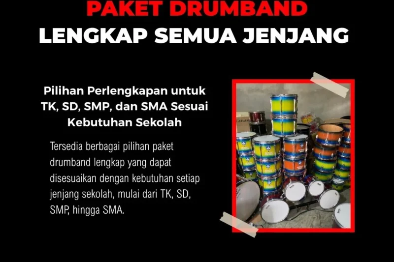 Distributor Alat Drumband untuk Sekolah dan Komunitas
