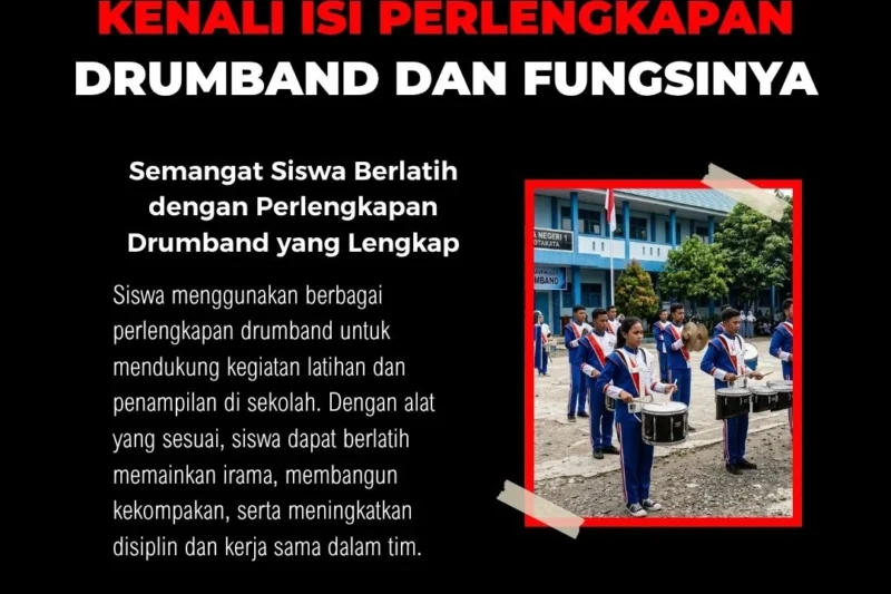 Isi Paket Drumband Lengkap dan Kegunaannya
