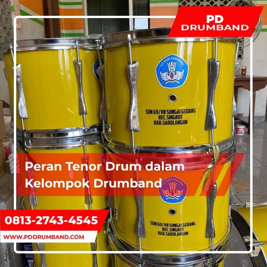 Peran Tenor Drum dalam Kelompok Drumband