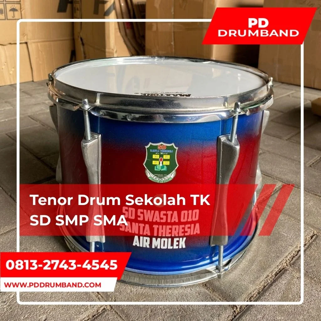 Tenor Drum Sekolah TK SD SMP SMA