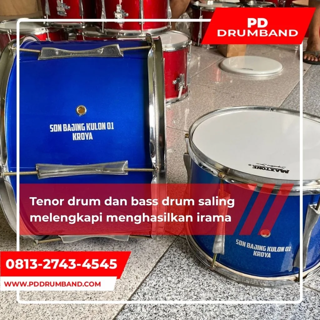 Tenor Drum dan Bass Drum dalam Membentuk Irama