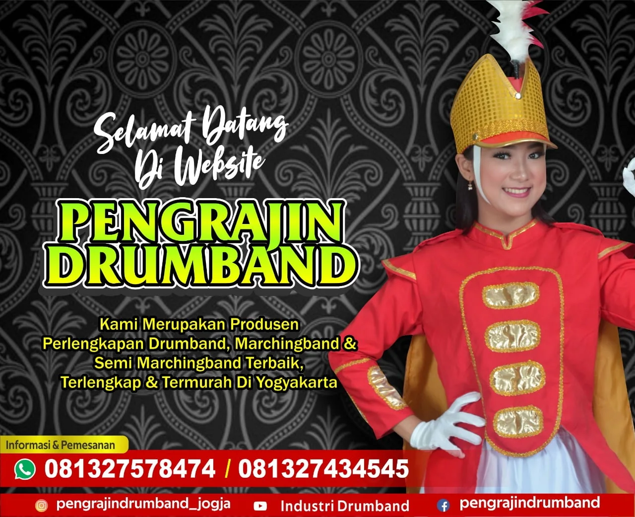 Jual alat drumband lengkap PD Drumband